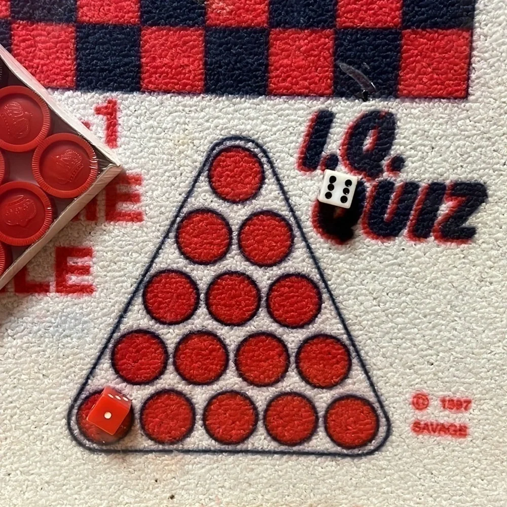 Vintage 97 Floor Game 4 in 1 Game Tile